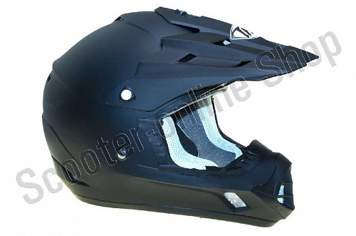 Шлем детский кроссовый THH TX-12 matte black S  фото фотография 