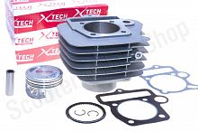 Цилиндро-поршневая группа  YX150  W150-5  (70,6/72/78,4/13) 56*60  X-TECH