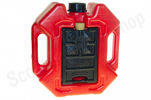 Канистра Экстрим СТОП (круглая) 4,8л цвет: красный фото фотография изображение картинка