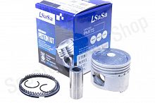 Поршень в сборе  139QMB  50cc 2рем. +0,5  d-39.5  LS