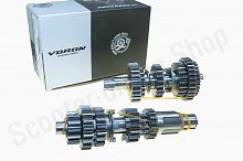 Коробка передач в сборе 174MN-3 (CBS300) (6 ст. кпп) Voron Moto