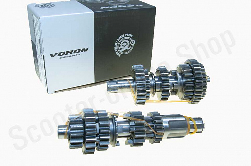 Коробка передач в сборе 174MN-3 (CBS300) (6 ст. кпп) Voron Moto фото фотография изображение картинка