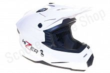 Шлем кроссовый HIZER J6801 (M) #2 white