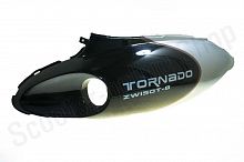 Обтекатель боковой Tornado  левый  серебристо-черный