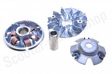 Вариатор в сборе  4T 152QMI 157QMJ   (палец, шкив)
