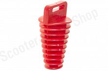 Заглушка глушителя малая красная d-47/28