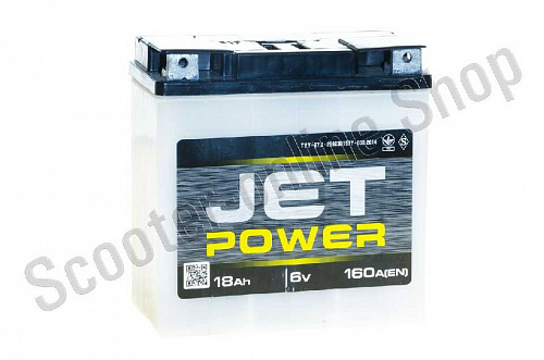 АКБ 6V 18А "JET POWER"  фото фотография изображение картинка