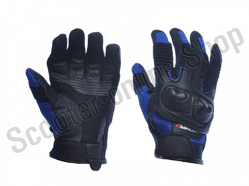 Мотоперчатки перчатки мото Перчатки G 8087 Синие L MICHIRU фото фотография 
