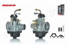 Карбюратор тюнинг Jog Minarelli  70сс 17.5мм обогатитель тросом "KOSO"