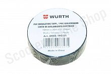 Изолента Wurth 19Х0.15мм черная 20м 