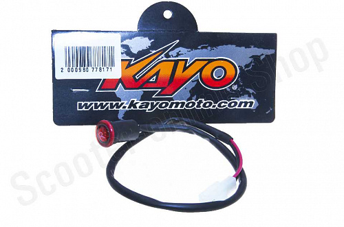 Индикатор задней передачи (красная лампа) ATV KAYO VIPER125, STORM150, TOR250 фото фотография изображение картинка