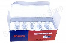 Лампа стоп-сигнал бесцокольная  12V 21W T20  однонитевая Koyto TW