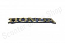 Шильда  Honda  под металл золото 4961 80х10 