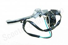 Рычаг сцепления складной, в сборе с креплением и датчиком, универсальный / WW1346