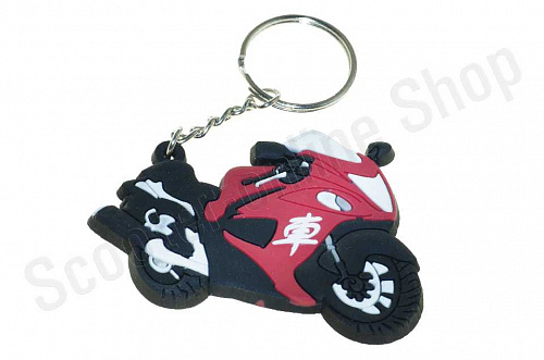 Брелок резиновый байк "SUZUKI HUYABUSA" (красный) (#YSK024) фото фотография изображение картинка Брелок резиновый байк "SUZUKI HUYABUSA" (красный) (#YSK024) фото фотография изображение картинка