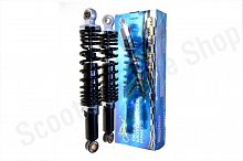 Амортизаторы задние  L315, регулируемые, черная пружина, черный корпус