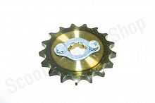 Звезда ведущая 428-17, 17мм вал, закаленные зубья, с креплением 8.8 (WW1177)