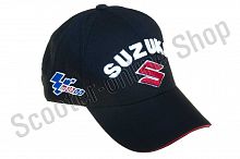 Кепка бейсболка Бейсболка Suzuki черно-красная
