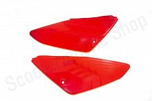 Обтекатели боковые CRF70 красные  комплект