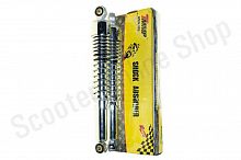 Амортизаторы задние 360мм мопед d12 d10 хром комплект