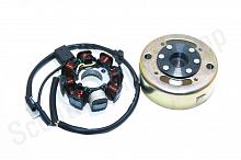 Генератор 152QMI 157QMJ  (7+1 катушка) "Komatcu" 