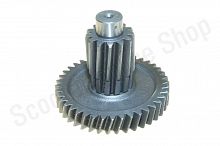 Вал редуктора промежуточный с шестерней 152QMI, 157QMJ 125/150сс