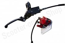 Тормозная система передняяв сборе Fighter 125 L-60 L-1100 1 поршень