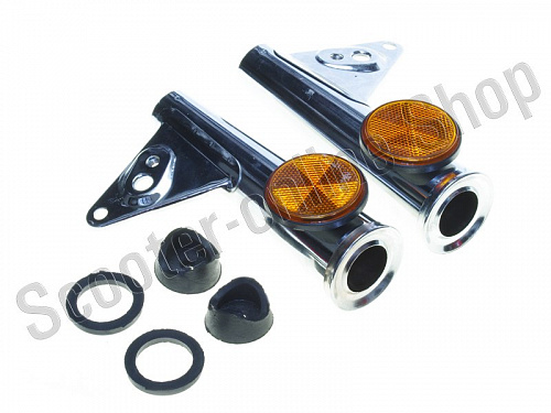 Крепление передней фары Alpha Delta хром, комплект фото фотография изображение картинка Крепление передней фары Alpha Delta хром, комплект фото фотография изображение картинка