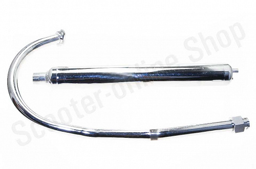 Глушитель веломотор №23 удлинненный фото фотография изображение картинка Глушитель веломотор №23 удлинненный фото фотография изображение картинка