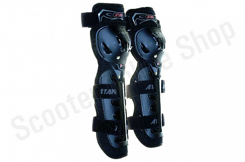 Наколенники защита коленей Защита колена ATAKI SC-X11 черная фото фотография 