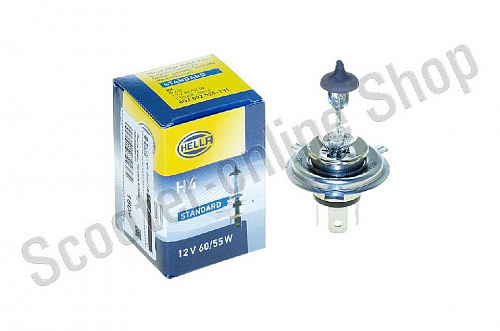 Лампа фары авто H4  60/55W Hella 8GJ002525131 фото фотография изображение картинка