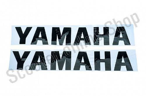 Наклейки буквы YAMAHA 19х5см, 2шт фото фотография изображение картинка