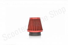 Фильтр воздушный (нулевик)  d28/35/42/48/50  прямой, открытый  #2200  (красный)