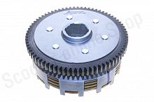 Сцепление в сборе Senke SK 150-6, 150-8, 200-9, 200-10, 150-20  73T 5 дисков 5 болтов 