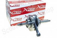 Коленвал 125cc 152FMH  шатун-123мм p-13 X-TECH 
