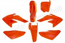 Пластик питбайк CRF70 оранжевый комплект