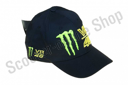 Кепка бейсболка Бейсболка 46 Monster черно-желтая фото фотография 