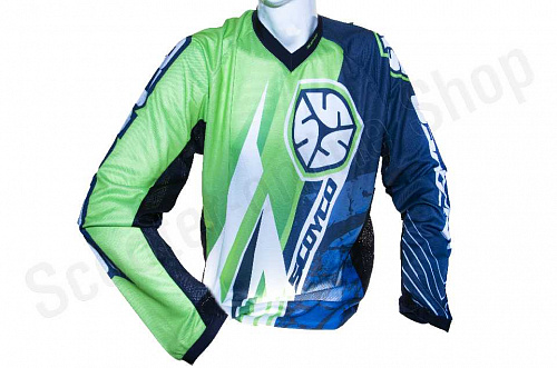 Футболка кроссовая Scoyco черно-зеленый XXL фото фотография изображение картинка Футболка кроссовая Scoyco черно-зеленый XXL фото фотография изображение картинка