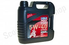 3019 Масло моторное LiquiMoly Motorbike 4T Synth Offroad Race 5W-40 SM/A3 синтетическое 4л