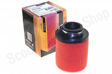 Фильтр низкого сопротивления  #5  d-35  поролон черн./красный