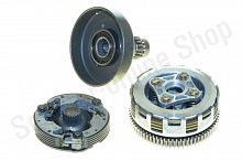 Сцепление в сборе ZS1P52FMI(C120)(52,4*55,5) 125сс  полуавтомат