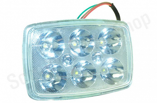 Фара прямоугольная LED F6