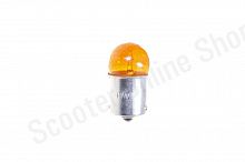 Лампа поворотника с цоколем G18-1C 12V 10W оранжевая