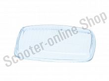 Стекло фары Delta прямогугольное