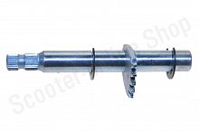 Ось рычага переключения передач в сборе 157QMJ(JL) (l=115mm); T150