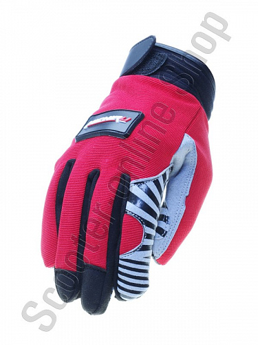 Мотоперчатки перчатки мото Перчатки, MICHIRU, G 8109, Размер L, Цвет Красный фото фотография 
