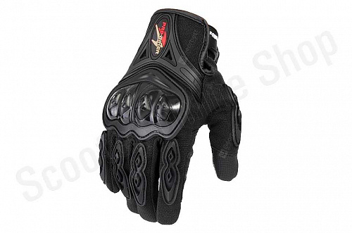 Мотоперчатки перчатки мото Перчатки Pro-Biker MCS-42 Black, XXL фото фотография 