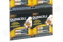 Элемент питания щелочной Duracell 1,5V тип AAA 1шт / lr03