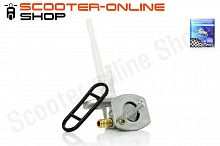 Кран топливный ручной  TTR, Kayo  штуцер влево  "LIPAI"