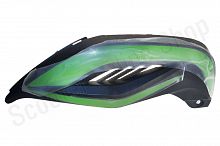 Обтекатель боковой T110,T125,T150 (лев.) (цв. зеленый)